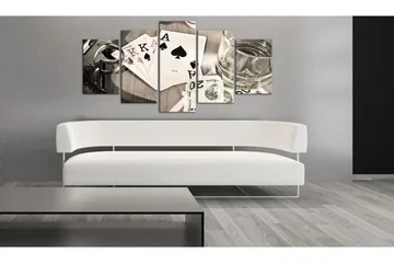 Tavla Poker Night 100x50 - Artgeist sp. z o. o. - Inredning & dekor - Tavlor & konst - Canvastavla