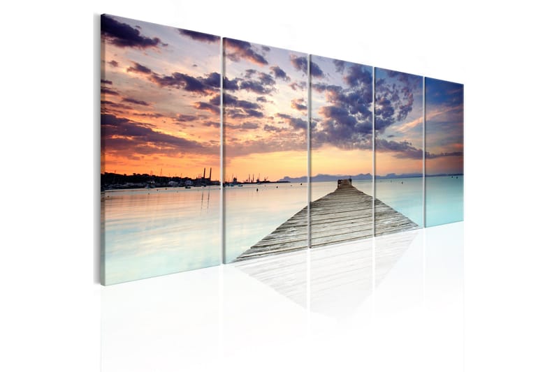 Tavla Pier On The Caribbean 200x80, Artgeist sp. z o. o.