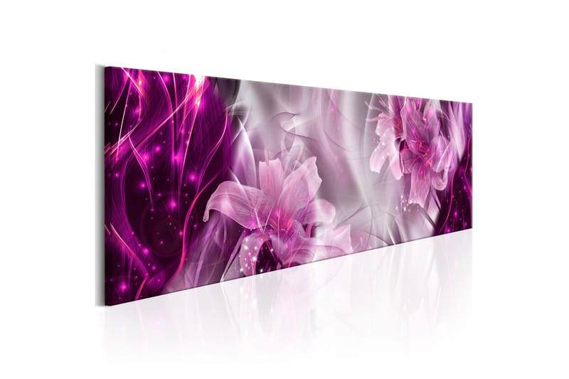 Tavla Purple Flames 120x40, Artgeist sp. z o. o.