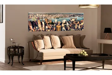 Tavla Panorama Of New York 135x45 - Artgeist sp. z o. o. - Inredning & dekor - Tavlor & konst - Canvastavla