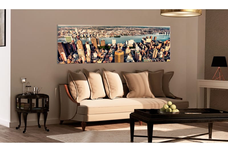 Tavla Panorama Of New York 150x50 - Artgeist sp. z o. o. - Inredning & dekor - Tavlor & konst - Canvastavla