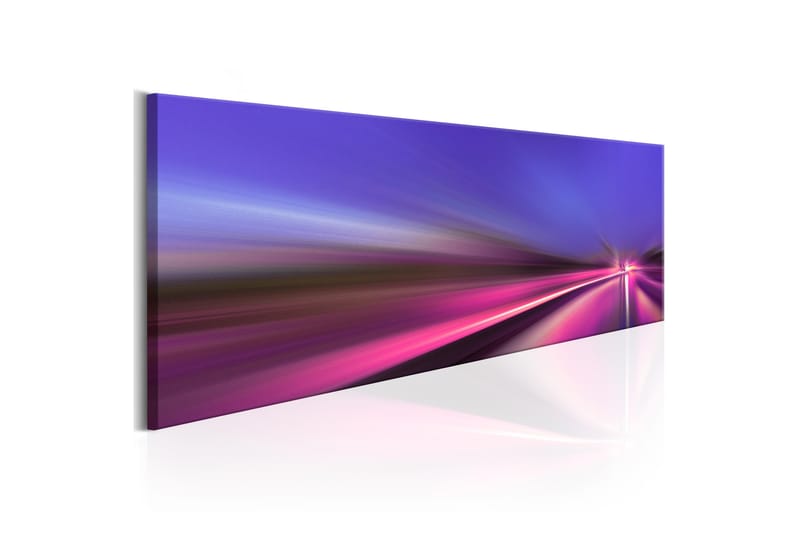Tavla Port Of Modernity 120X40 Lila - Artgeist sp. z o. o. - Inredning & dekor - Tavlor & konst - Canvastavla