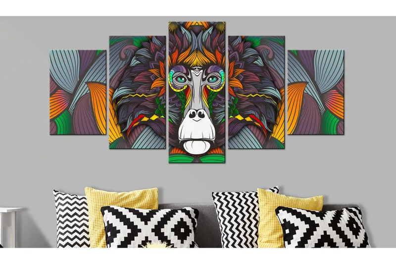 Tavla Philosopher Of The Jungle 100x50 - Artgeist sp. z o. o. - Inredning & dekor - Tavlor & konst - Canvastavla