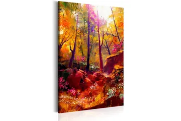 Tavla Painted Forest      80x120 - Artgeist sp. z o. o. - Inredning & dekor - Tavlor & konst - Canvastavla