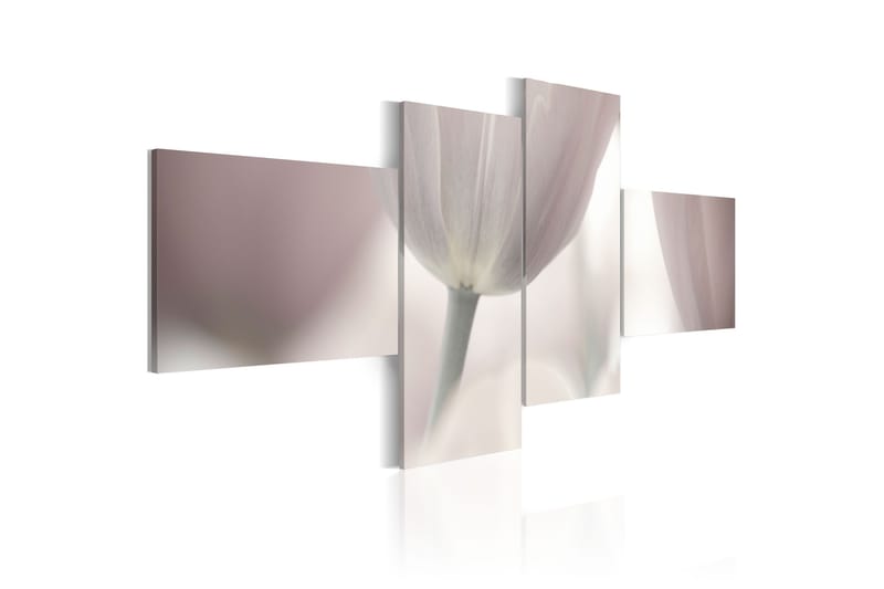 Tavla Pastel Colored Tulip 100x45, Artgeist sp. z o. o.