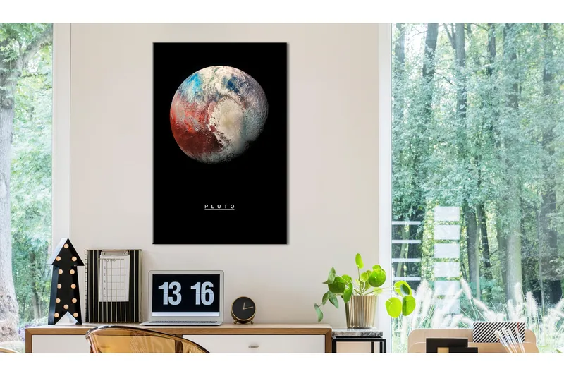 Tavla Pluto (1 Part) Vertical 40x60, Artgeist sp. z o. o.