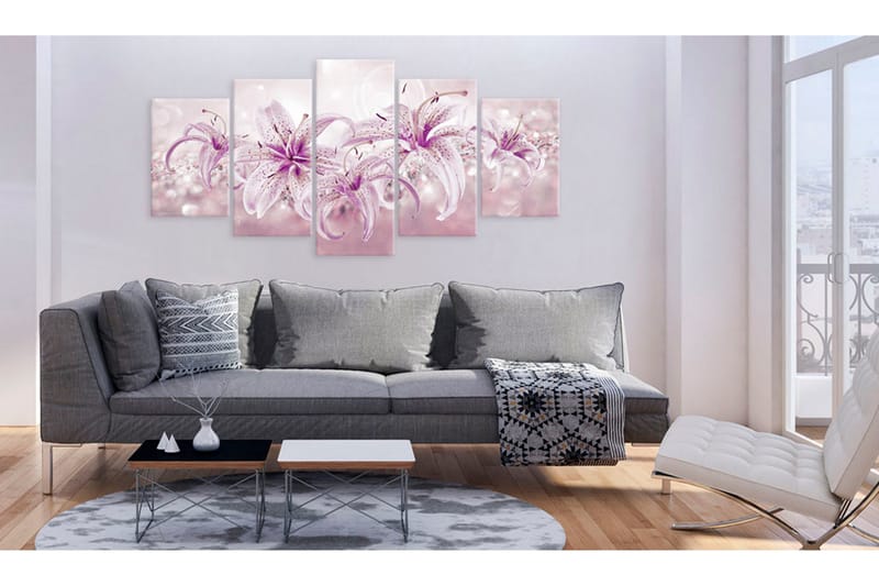 Tavla Purple Harmony 100x50 - Artgeist sp. z o. o. - Inredning & dekor - Tavlor & konst - Canvastavla