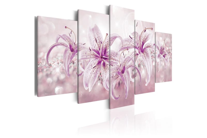 Tavla Purple Harmony 100x50, Artgeist sp. z o. o.