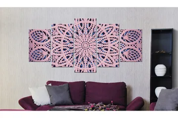 Tavla Pink Exoticism 200x100 - Artgeist sp. z o. o. - Inredning & dekor - Tavlor & konst - Canvastavla