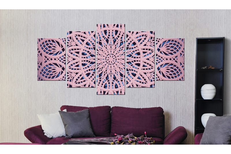 Tavla Pink Exoticism 200x100 - Artgeist sp. z o. o. - Inredning & dekor - Tavlor & konst - Canvastavla