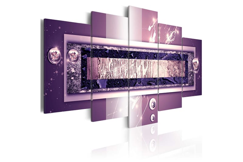 Tavla Purple Cascade 200x100, Artgeist sp. z o. o.