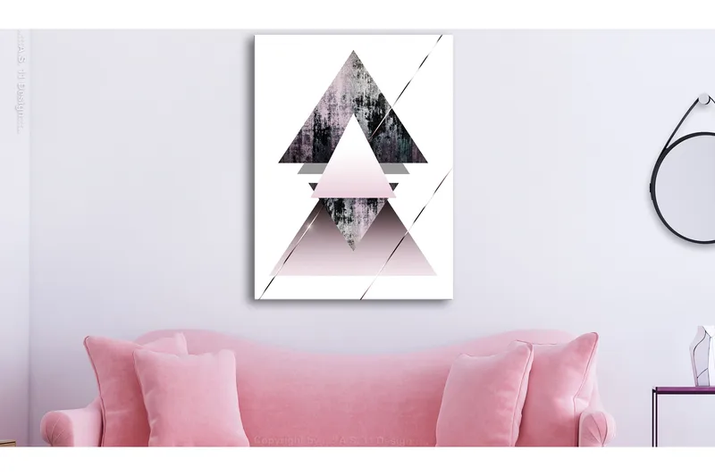 Tavla Pyramid (1 Part) Vertical 60x90, Artgeist sp. z o. o.