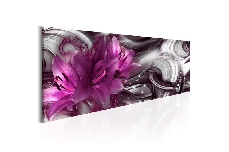 Tavla Purple Depth 135x45, Artgeist sp. z o. o.