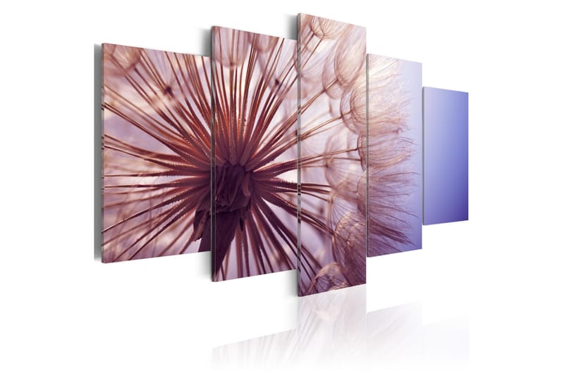 Tavla Purple Glare 200X100 Rosa - Artgeist sp. z o. o. - Inredning & dekor - Tavlor & konst - Canvastavla