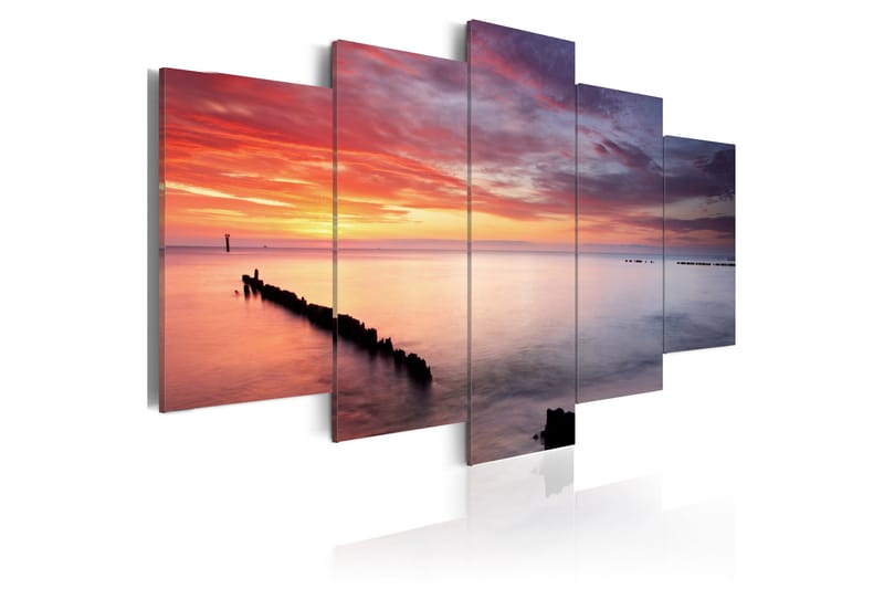 Tavla Play Of Colors At The Sea 100x50, Artgeist sp. z o. o.