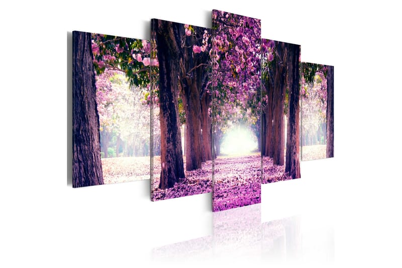 Tavla Purple Avenue 200X100 Lila, Artgeist sp. z o. o.