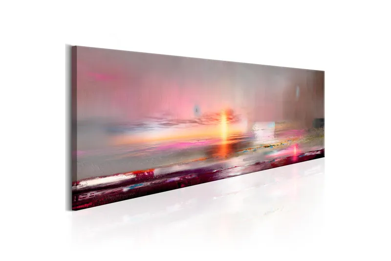 Tavla Pink Beach 135X45 Rosa, Artgeist sp. z o. o.