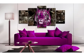 Tavla Purple King 100x50 - Artgeist sp. z o. o. - Inredning & dekor - Tavlor & konst - Canvastavla