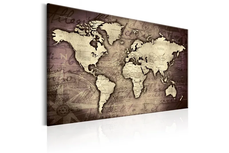 TAVLA Precious World 90x60 - Artgeist sp. z o. o. - Inredning & dekor - Tavlor & konst - Canvastavla