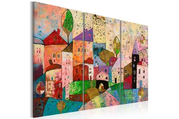 Tavla Picturesque Small Town 90x60 - Artgeist sp. z o. o. - Inredning & dekor - Tavlor & konst - Canvastavla