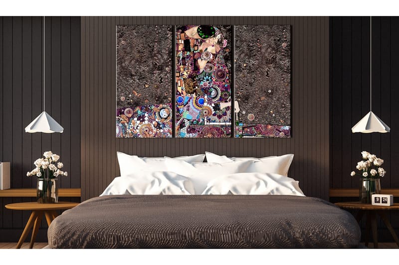Tavla Patches Of Love 120x80 - Artgeist sp. z o. o. - Inredning & dekor - Tavlor & konst - Canvastavla