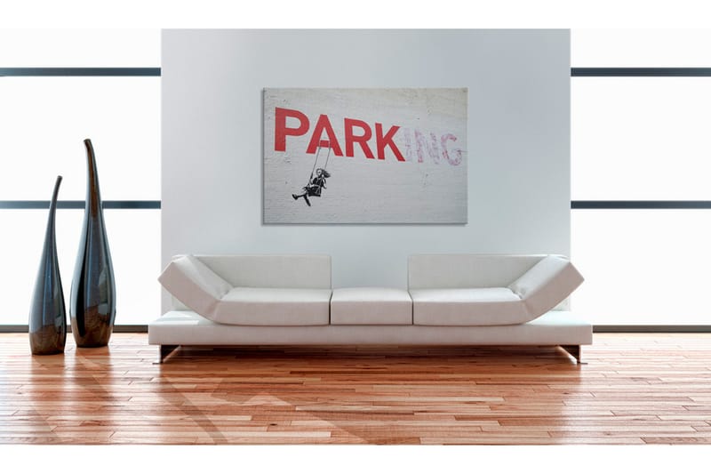 Tavla Parking Banksy 60x40 - Artgeist sp. z o. o. - Inredning & dekor - Tavlor & konst - Canvastavla