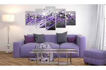 Tavla Purple Strike 100x50 - Artgeist sp. z o. o. - Inredning & dekor - Tavlor & konst - Canvastavla