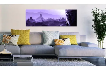Tavla Purple Zen 135x45 cm - Inredning & dekor - Tavlor & konst - Canvastavla