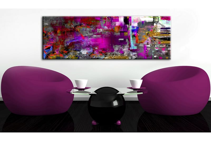 Tavla Purple Orangery 135x45 - Artgeist sp. z o. o. - Inredning & dekor - Tavlor & konst - Canvastavla