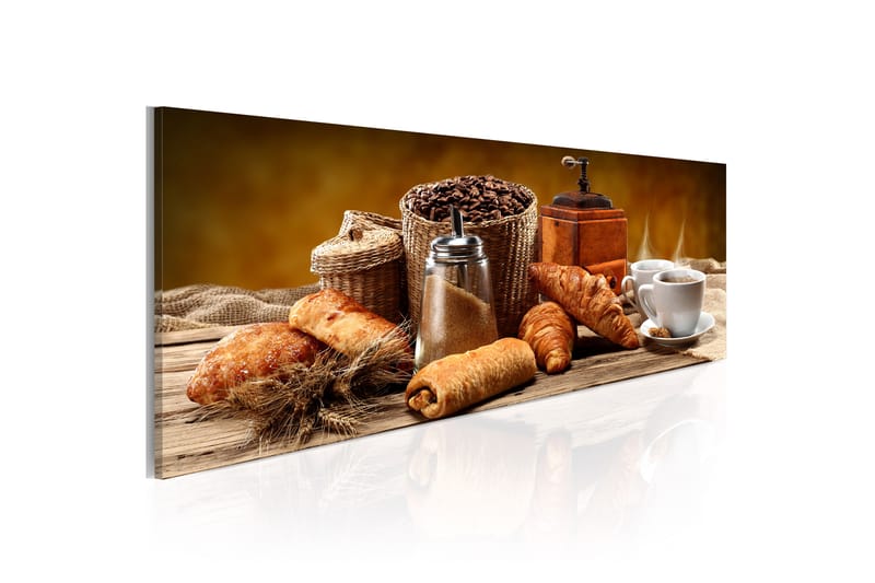 Tavla Perfect Morning 135X45 Brun|Vit, Artgeist sp. z o. o.