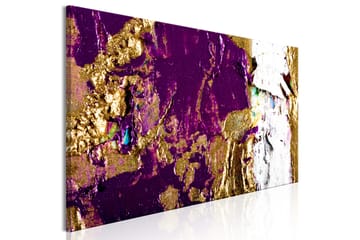 Tavla Purple Wave (1 Part) Narrow 120x40 - Inredning & dekor - Tavlor & konst - Canvastavla