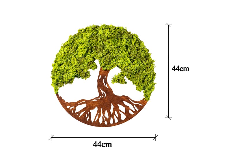 TREE OF LIFE 3 Canvastavla 44x44 cm - Inredning & dekor - Tavlor & konst - Canvastavla