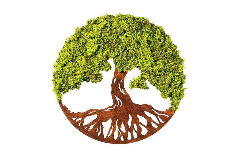 TREE OF LIFE 3 Canvastavla 44x44 cm - Inredning & dekor - Tavlor & konst - Canvastavla