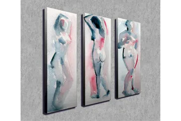 Väggdekor Canvas Målning 3 Delar - Inredning & dekor - Tavlor & konst - Canvastavla
