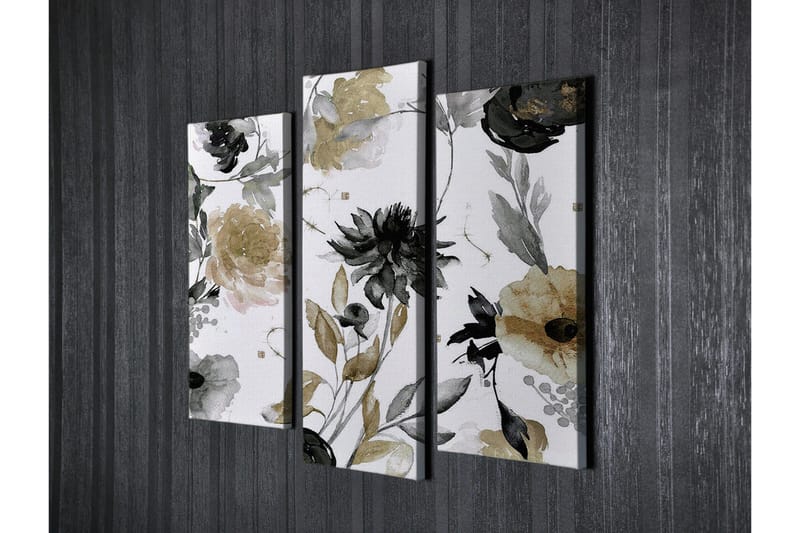 Väggdekor Canvas Målning 3 Delar - Inredning & dekor - Tavlor & konst - Canvastavla