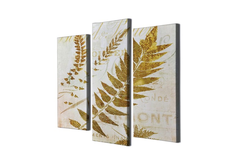 Väggdekor Canvas Målning 3 Delar