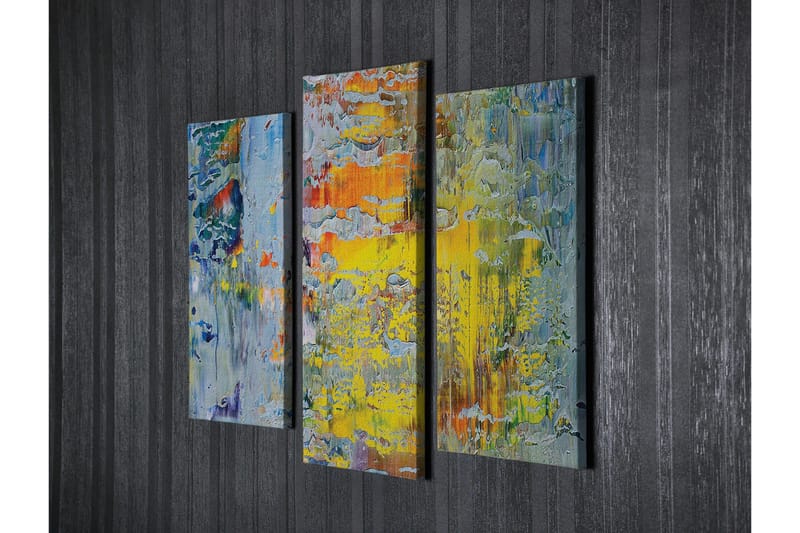 Väggdekor Canvas Målning 3 Delar - Inredning & dekor - Tavlor & konst - Canvastavla