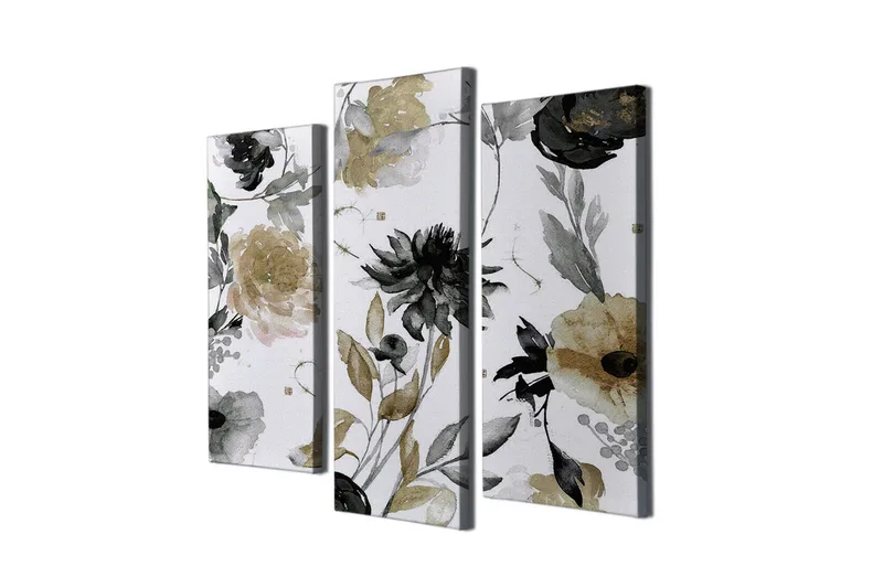 Väggdekor Canvas Målning 3 Delar