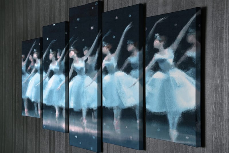 Väggdekor Canvas Målning 5 Delar - Inredning & dekor - Tavlor & konst - Canvastavla