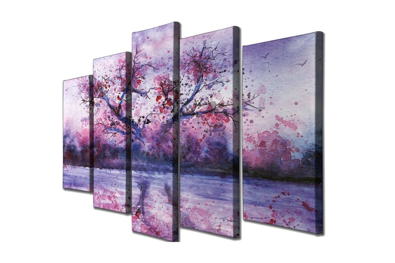 Väggdekor Canvas Målning 5 Delar - Inredning & dekor - Tavlor & konst - Canvastavla