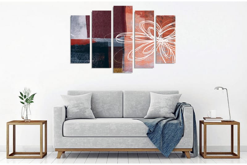 Väggdekor Canvas Målning 5 Delar - Inredning & dekor - Tavlor & konst - Canvastavla