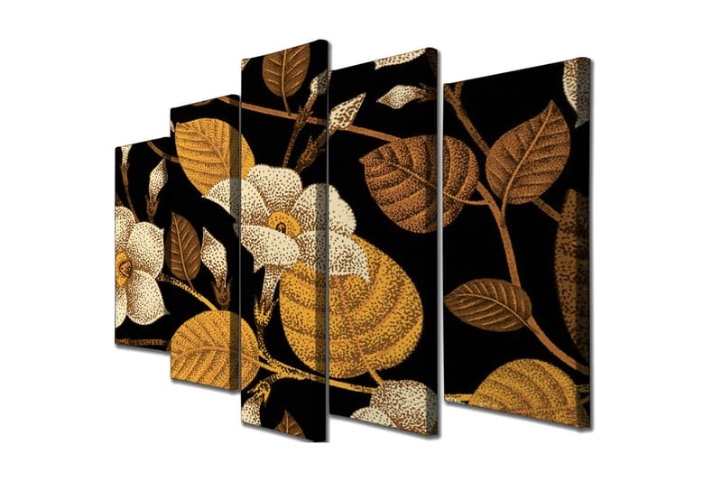 Väggdekor Canvas Målning 5 Delar - Inredning & dekor - Tavlor & konst - Canvastavla