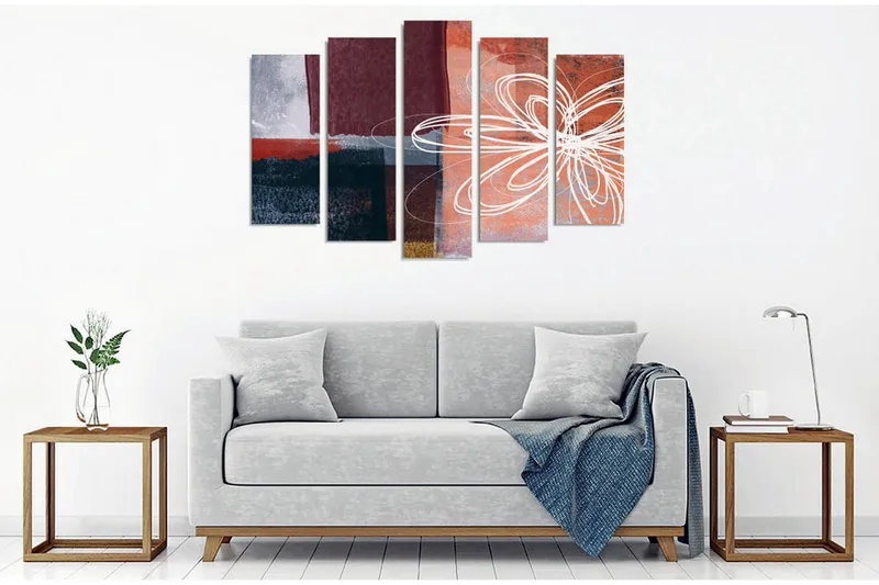 Väggdekor Canvas Målning 5 Delar - Inredning & dekor - Tavlor & konst - Canvastavla