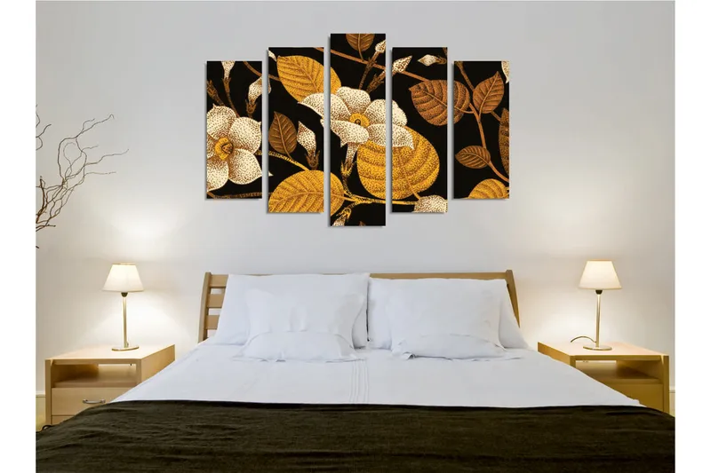 Väggdekor Canvas Målning 5 Delar - Inredning & dekor - Tavlor & konst - Canvastavla