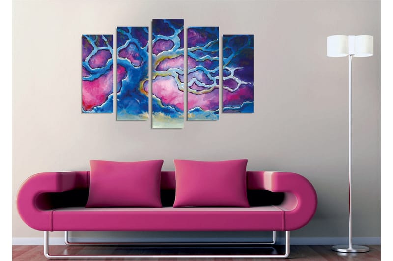 Väggdekor Canvas Målning 5 Delar - Inredning & dekor - Tavlor & konst - Canvastavla