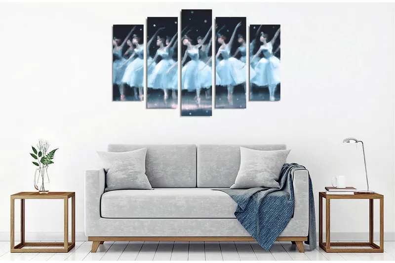 Väggdekor Canvas Målning 5 Delar - Inredning & dekor - Tavlor & konst - Canvastavla