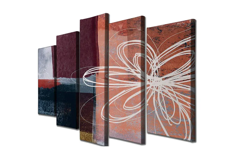 Väggdekor Canvas Målning 5 Delar
