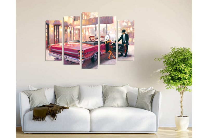 Väggdekor Canvas Målning 5 Delar - Inredning & dekor - Tavlor & konst - Canvastavla