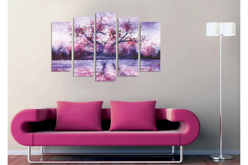 Väggdekor Canvas Målning 5 Delar - Inredning & dekor - Tavlor & konst - Canvastavla
