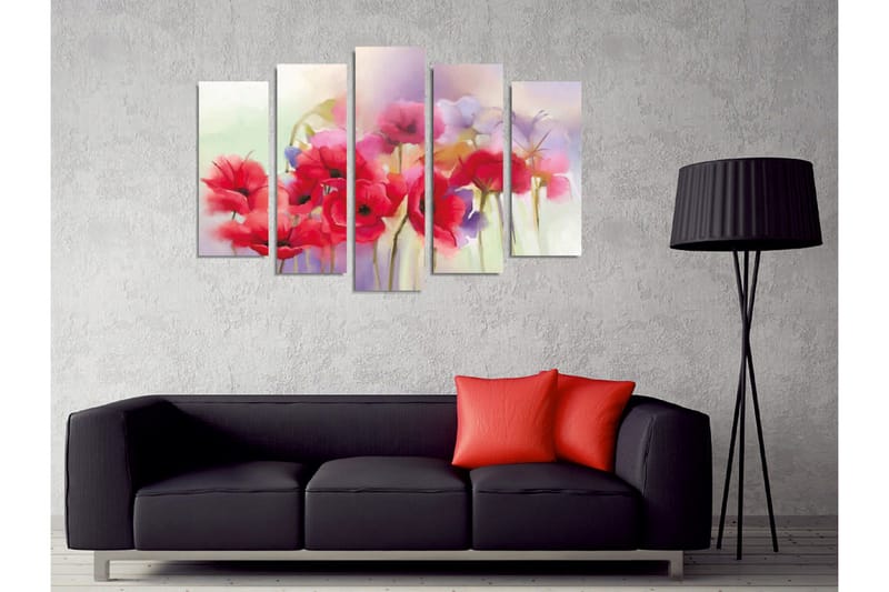 Väggdekor Canvas Målning 5 Delar - Inredning & dekor - Tavlor & konst - Canvastavla